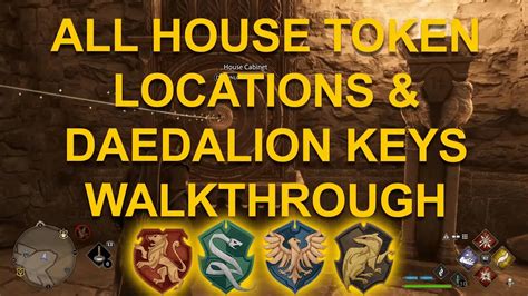 hausmarken hogwarts legacy|Hogwarts Legacy All House Tokens Locations